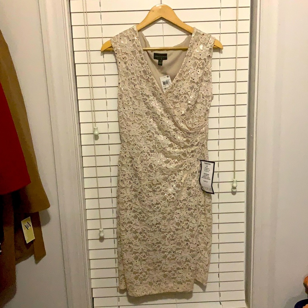 Connected apparel cocktail dress from Macy’s